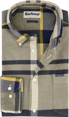 Produktbild von Barbour Hemd kariert grau Baumwolle Slim Fit