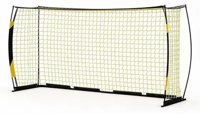 Productafbeelding van Voetbaldoel, duurzaam frame, snelle montage, GEEL