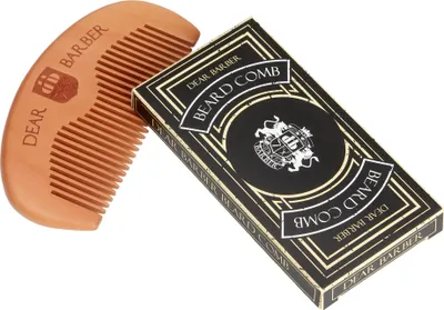 Obrázek produktu pro Dear Barber - Hřeben na vousy - Dřevěný hřeben na vousy