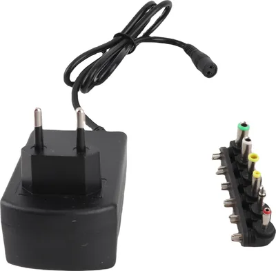 Obrázok produktu pre Univerzálny 30W napájací adaptér s nastaviteľným napätím 3V-12V so 6 konektormi