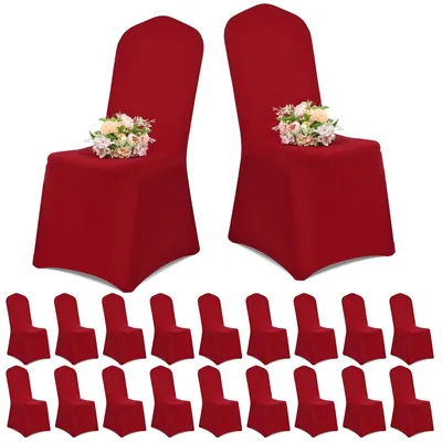 Image de 20 housses de chaise stretch pour décoration de fête