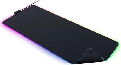 Produktbild von Razer Strider Chroma, Schwarz, Einfarbig, Polyester, Mehrfarbig, Gaming-Mauspad