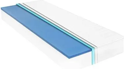 Produktbild von Schaumstoffmatratze – 80 x 200 x 18 cm – Weiß – 9,2 kg