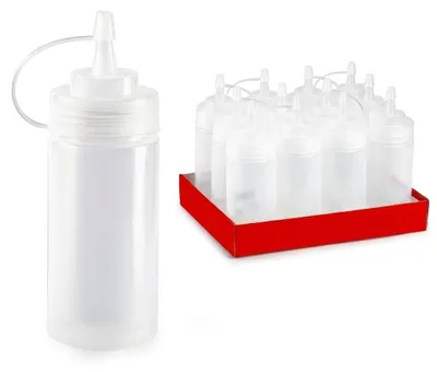 Immagine prodotto di Set 12 Bottiglie Dosatrici 300 ml Hemax