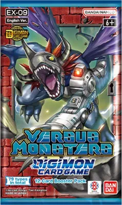 Produktbild von Digimon Card Game Versus Monsters EX09 Booster Englisch