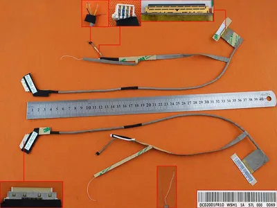 Image de Câble d'affichage écran compatible avec la carte mère P/N : QILE2 LA-8133P