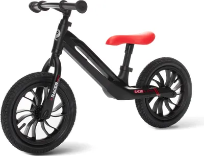 Obrázek produktu pro QPLAY Odrážedlo Racer air (Titanium) Black/ Red, věk 3 - 6 let, do 30 kg
