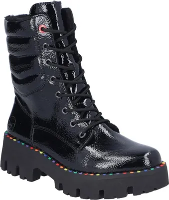 Produktbild von Rieker Schnür-,Zug-u.Schnallenstiefel in schwarz, Gr. 36