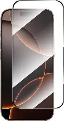 Produktbild von iPhone 17 Pro Max Displayschutz - Coverup Full-Cover 9H Panzerglas - Schwarz