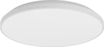 Produktbild von EGLO LED Deckenleuchte Kaoki, 1 flammige Aufbauleuchte mit Backlight, Deckenlampe aus Stahl und Kunststoff, LED Aufbaulampe neutralweiß, Ø 31,5 cm