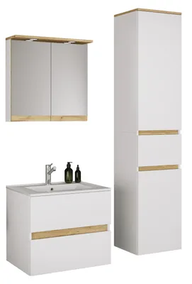 Obrázok produktu pre 4-dielna súprava kúpeľňového nábytku s umývadlom Cosila-I 61 cm