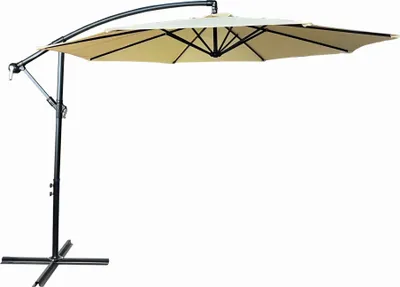Produktbild von Garten-Sonnenschirm ASTER UV-Schutz Beige Gewicht 12,1 kg L300 x B300 x H245 cm
