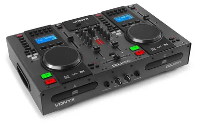 Produktbild von Vonyx CDJ450, 2 Kanäle, Bluetooth, Schwarz