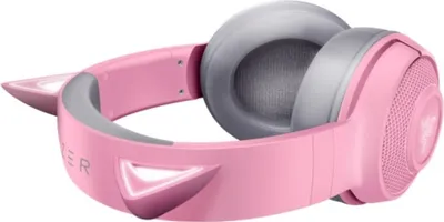 Produktbild von Razer RZ04-03520100-R3M1 - sluchátka - čelenka - hovory a hudba - růžová - binaurální - hlasitost + - hlasitost -