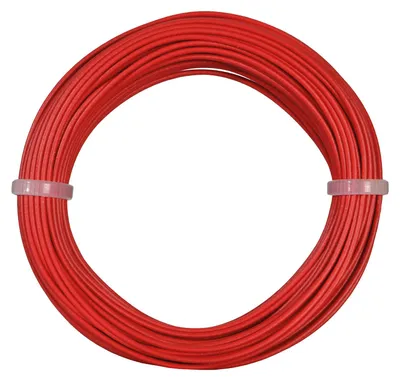 Produktbild von Viessmann 6863 - Kabelring 0,14 mmÃƒâ€šÃ‚², rot, 10 m  - Neu