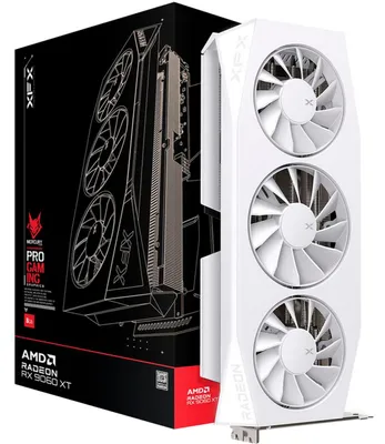 Image de XFX RX 9060XT Mercury Gaming OC White 16GB GDDR6