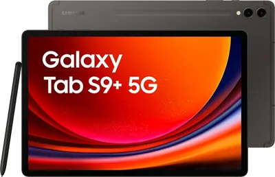 Produktbild von Samsung Galaxy Tab S9+ - Tablet - Android 13 - 512 GB - 31.5 cm (12.4") Dynamic AMOLED 2X (2800 x 1752) - microSD-Steckplatz