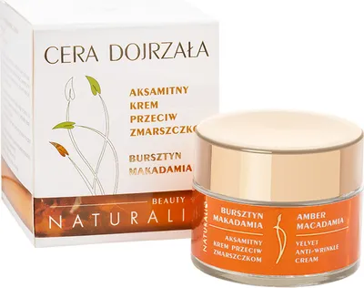 Produktbild von REIFE HAUT Anti-Falten-Creme Bernstein, Macadamia 50 ml NATURALIS