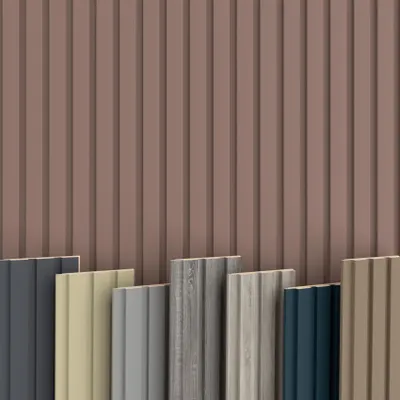 Zdjęcie produktu dla BEATS Lamelowe panele ścienne, 2,75 m, HEXIM, MDF, drewniane lamele, okładzina ścienna, panele ścienne, odporne na uderzenia