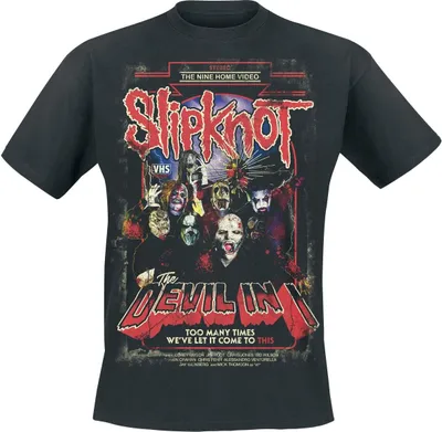 Produktbild von Slipknot T-Shirt Herren The Devil In I schwarz L