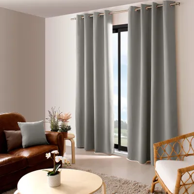 Immagine prodotto di Tenda oscurante monocolore con 8 occhielli