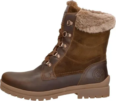 Image de Panama Jack Tuscani  Veterschoenen Hoog - Cognac - Maat 42