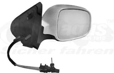 Produktbild von VAN WEZEL 5825804 Außenspiegel Seitenspiegel Rechts für VW POLO (6N2) Konvex Grundiert