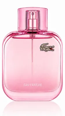 Produktbild von Lacoste L.12.12 Eau Fraiche Pour Elle, 50 ml, Nicht nachfüllbare Flasche, Rosa Pfefferkorn, Mandarine, Grapefruit, Jasmin, Magnolien, Wasser, Patschuli, Spray