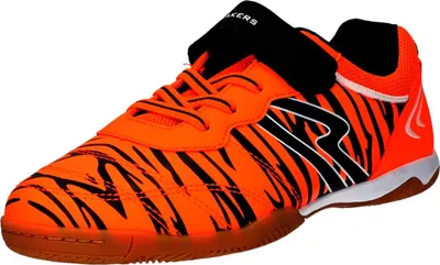 Produktbild von Sneakers Kinder-Sportschuh-Hallenschuh-Indoorschuh Orange-Schwarz, Farbe:rot, EU Größe:36