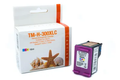 Produktbild von HP 300 Color XL Refill Tinte farbig für HP / CC644EE / 18ml Druckerpatrone