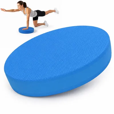 Produktbild von Balance Pad 6cm dick, TPE Yoga Balance Pad rutschfest, Kniepolster Fitness Trainingspad für Yoga, Pilates, Gleichgewichtstraining und Reha