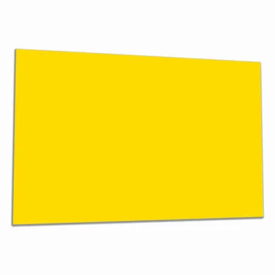 Produktbild von Wallario Herdabdeckplatte aus Glas, Größe 80 x 52 cm 1-teilig, Motiv Gelb