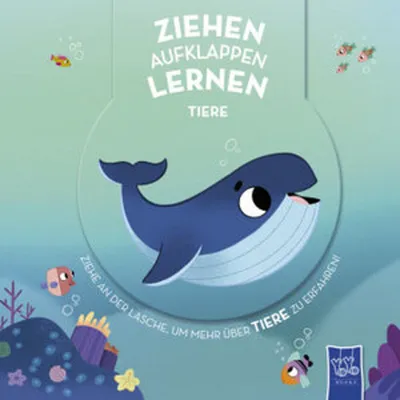 Obrázok produktu pre Ziehen - Aufklappen - Lernen: Tiere