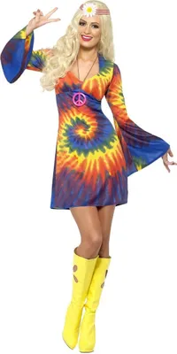 Produktbild von Smiffys - Kostüm-Kleid für Damen SM766 (L) (Bunt)