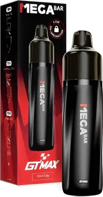 Produktbild von MegaBar GT MAX Akkuträger Dark Gray – 1400 mAh Pod-Akku mit Airflow Control, kompatibel mit GT Pods