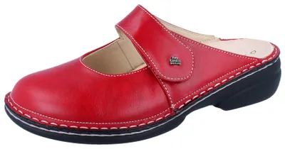 Productafbeelding van Finn Comfort STANFORD slippers: verstelbare klittenbandsluiting voor een veilige pasvorm, uitneembaar voetbed geschikt voor steunzolen, flexibele zool voor optimaal comfort tijdens het lopen