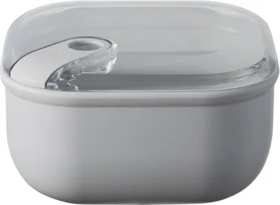 Produktbild von Omada Pull Box Lunchbox Grau 16 x 16 cm / 1 Liter