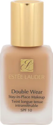 Obrázek produktu pro Estée Lauder Double Wear, Tekutina, Kávová kůže, Tmavá kůže, Hluboký, Světlý, Lehký, Střední, Nahá kůže, Písková, Opálená pokožka, Béžová, 3N1, Ivory Beige, Matný