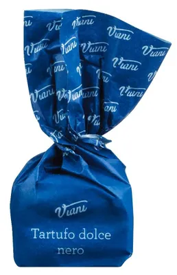 Produktbild von Viani Tartufi Dolci Neri 200 g – Edle italienische Trüffelpralinen, handgefertigt, feinster Schokoladengenuss, ideal als Geschenk