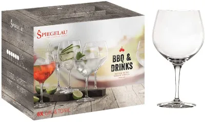Produktbild von Spiegelau BBQ & Drinks Gin Tonic Glas 6er Set