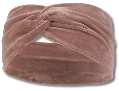 Produktbild von Damen Haarband - Velours Haarband - modisches Haaraccessoire - elegantes Haarband - warmer Ohrenschutz