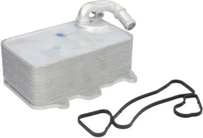 Produktbild von THERMOTEC D4A027TT Ölkühler Motoröl für AUDI A4 Avant (8K5, B8) A6 Avant (4G5, 4GD, C7) Q5 (8RB) A5 Sportback (8TA) A4 Limousine (8K2, B8)