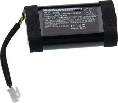 Produktbild von vhbw Akku Ersatz für Bang & Olufsen C129D1, 2INR19/66 für Lautsprecher Boxen Speaker (2600 mAh, 7,4 V, Li-Ion)