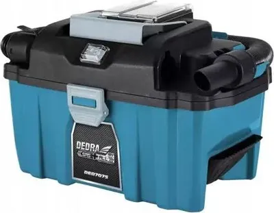Obrázok produktu pre Bezdrôtový Vysávač Ded7075 18 V, 10 L, Na Suché A Mokré Čistenie, S Filtrom Hepa A Funkciou Fúkania, Pre Prácu