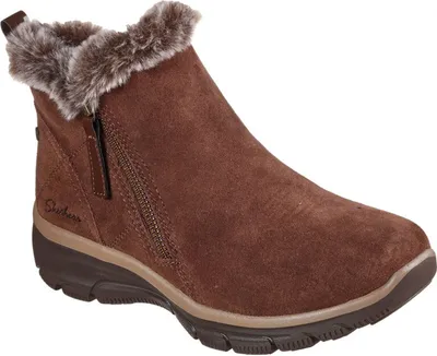 Obrázek produktu pro Skechers Easy Going - High Zip - Chocolate Leather/Synthetic Velikost: 39 Normal