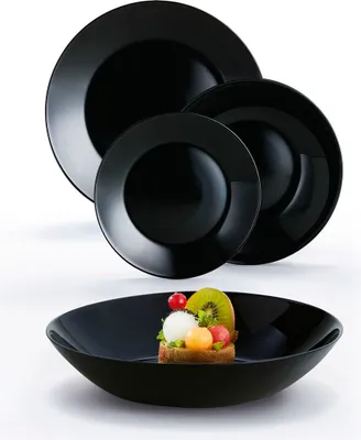 Produktbild von Geschirr Luminarc Zelie Schwarz Glas 18 Stücke