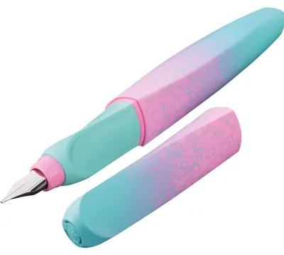 Produktbild von Pelikan Twist Füller Feder M, Farbe:Color Verlauf Mint / Rose