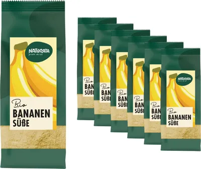 Produktbild von Bananensüße (Bananenfruchtpulver), 7x 60 g