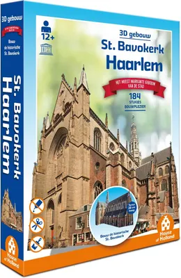 Immagine prodotto di Casa d'Olanda 3D-Gebäude - St. Bavokerk Haarlem (184)