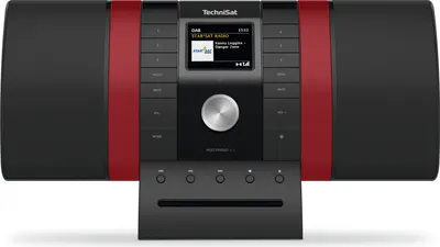 Obrázek produktu pro TechniSat MULTYRADIO 4.0, Domácí mini audio systém, Černá, Červená, 20 W, DAB+, FM, PLL, UHF, 87,5 - 108 MHz, Spotify